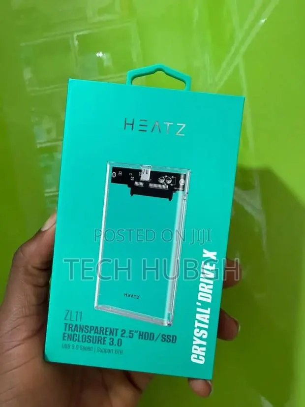 Heatz Transparent 2.5hdd/SDD Enclosure 3.0 · Photo 1