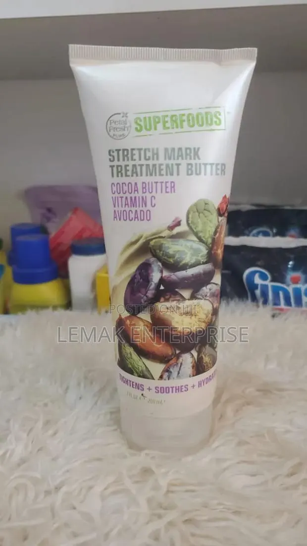 Petal Fresh Superfoods Stretch Mark Treatment Formulated Cocoa Butter, · Photo 2