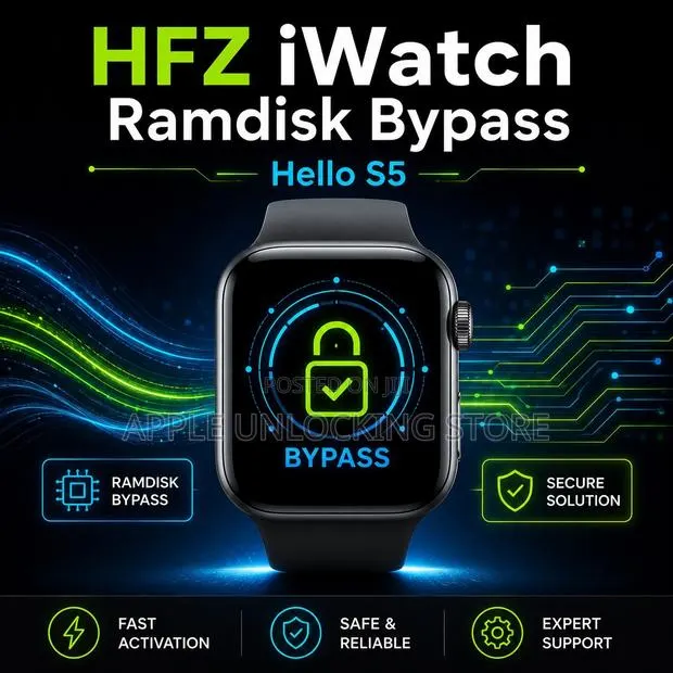 Apple Watch Bypass HFZ iWatch Ramdisk Bypass · Photo 1
