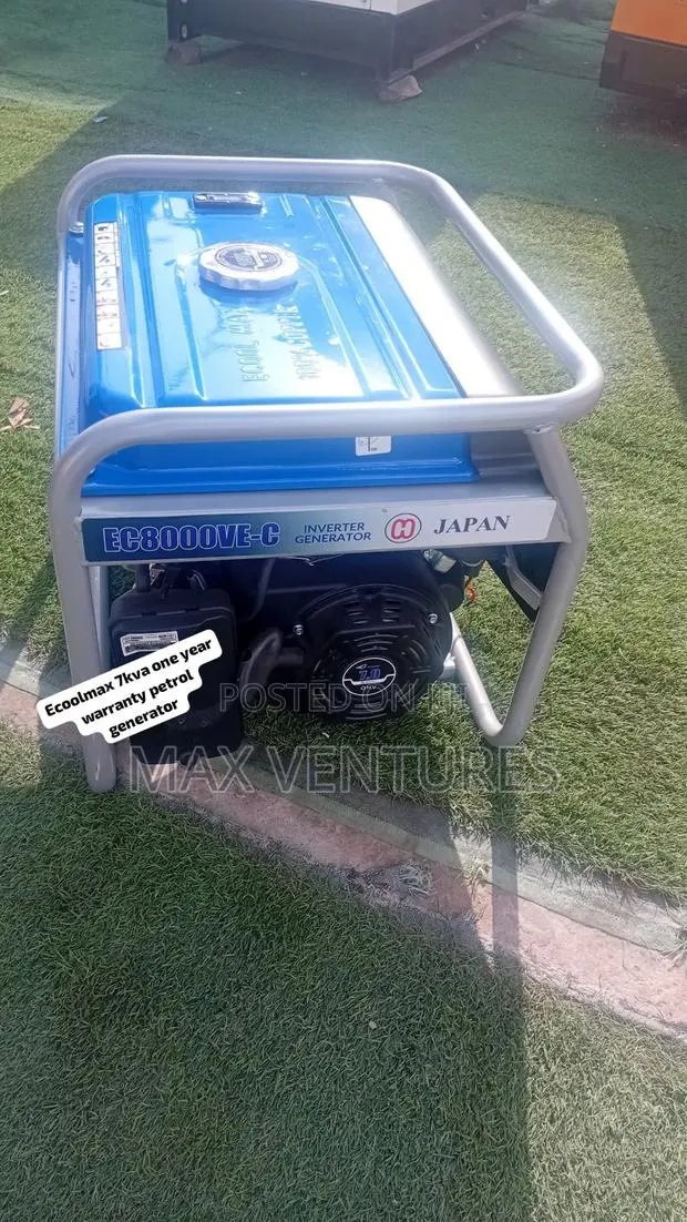 Ecoolmax 7kVA Petrol Generator Available Now 7kva · Photo 1