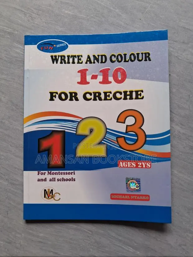 Fun Series Write and Colour 1-10 for Creche · Photo 1