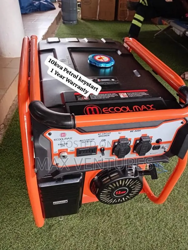 Ecoolmax 10kva Petrol Gen – Strong Steady Power · Photo 1