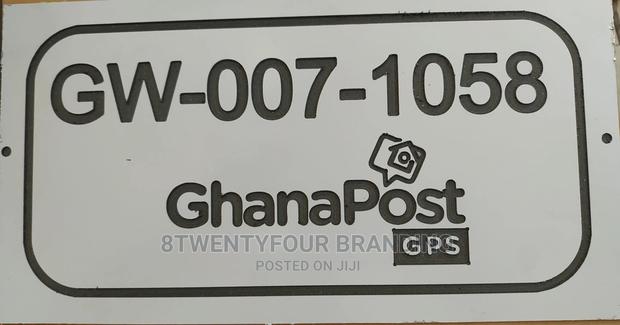 Sign (Ghana Post Address Sign)