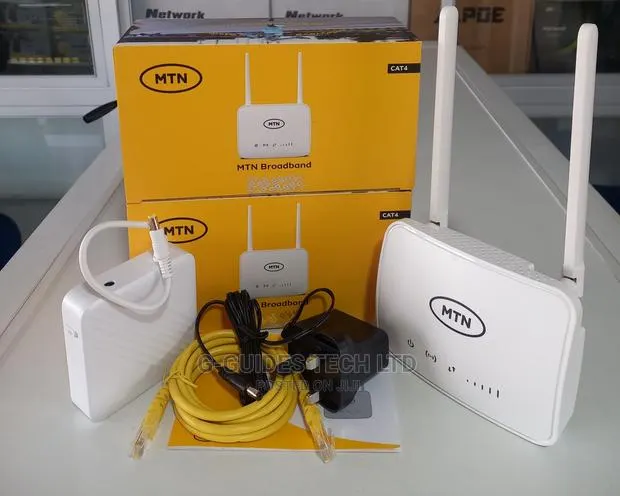MTN 4g Universal Sim Router With Backup Battery · Photo 1