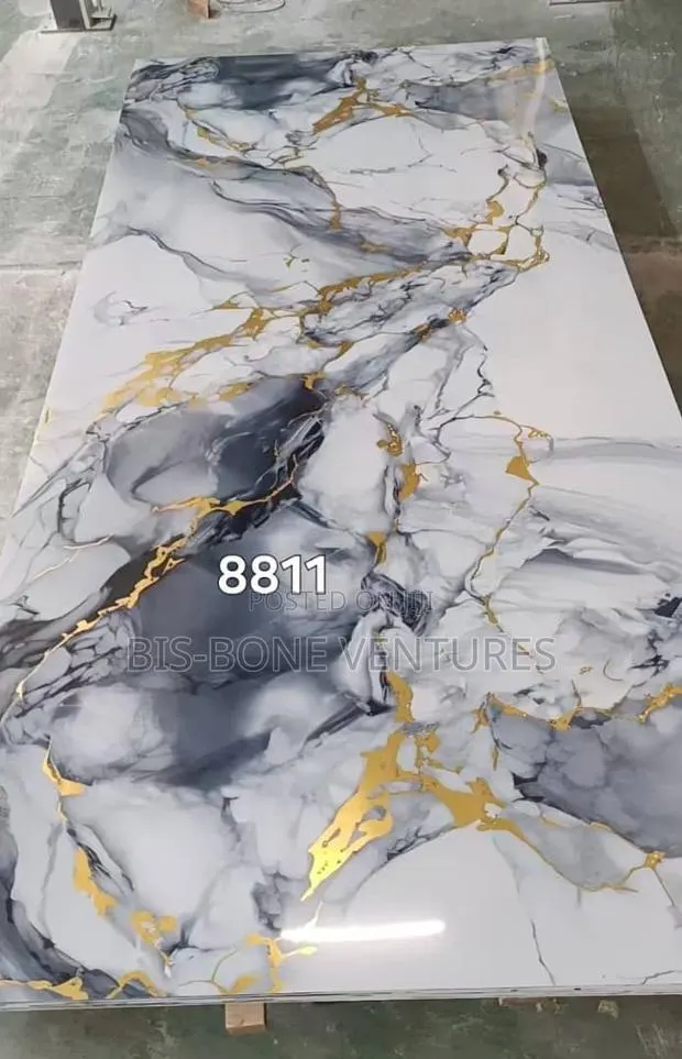 Uv Marble Sheet(9.5ft X 4ft X 3mm) · Photo 1