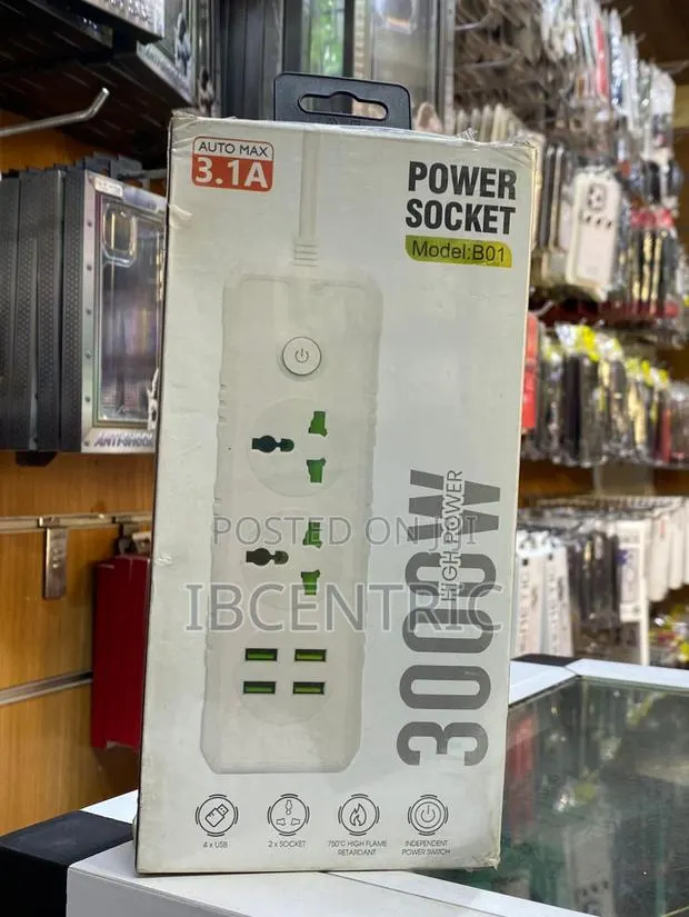 3000W 2-Port Power Socket · Photo 1