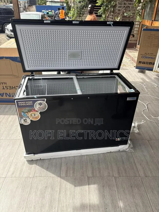 Preserve Food Longer Even During Power Outage.Nasco Chest Freezer 400l · Photo 1