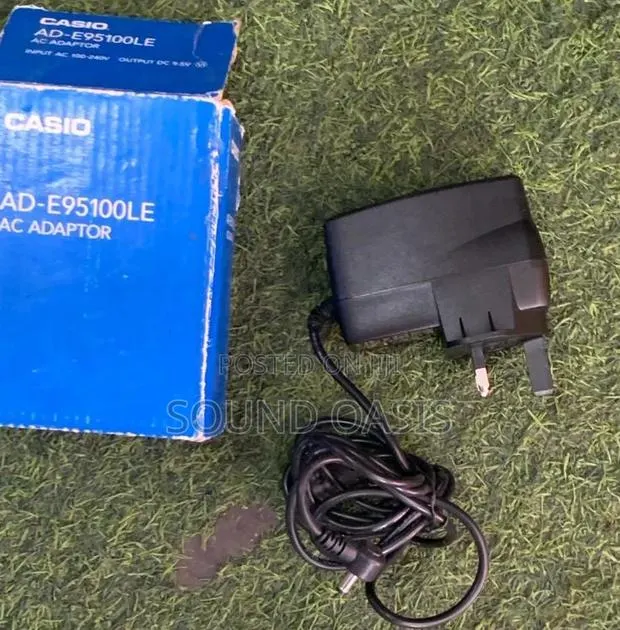 Casio AD-E95100LE Keyboard UK 3pin Power Supply AC Adapter · Photo 1