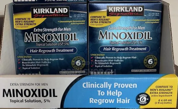 Original Kirkland Minoxidil Full Pack - Beard and Baldness · Photo 1