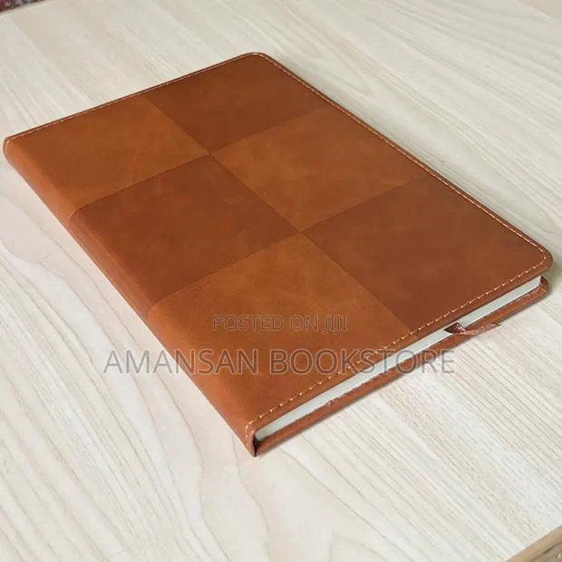 A5 Notebook With Soft Leather Cover (Brown) · Photo 1