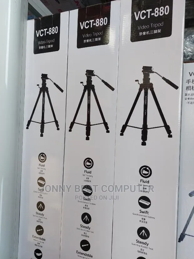 VCT 880 Video Tripod · Photo 1