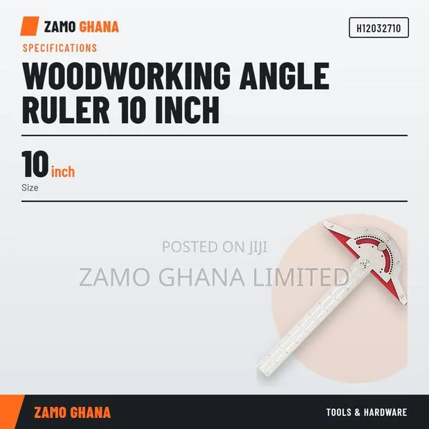 Woodworking Angle Ruler 10 Inch - H · Photo 1