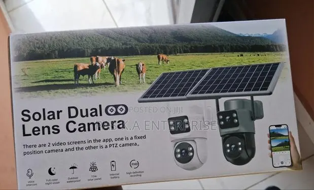 Dual Lens 4g Solar Camera · Photo 1