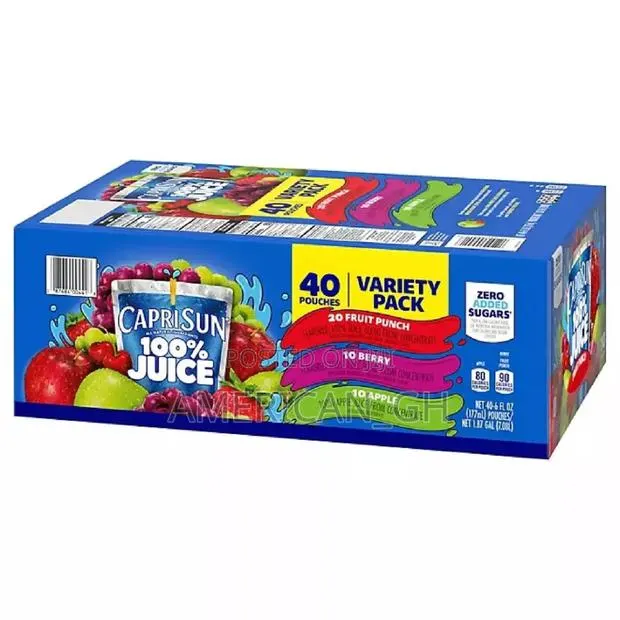 Capri Sun 100% Juice Fruit Punch, Variety Pack · Photo 1