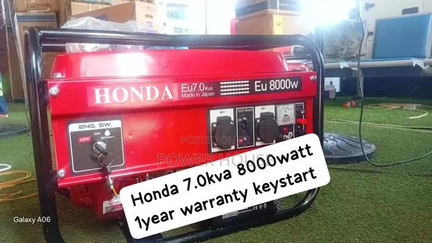 Honda 7.0kva 8000w Petrol Generator – Powerful, Fuel-Efficient · Photo 1