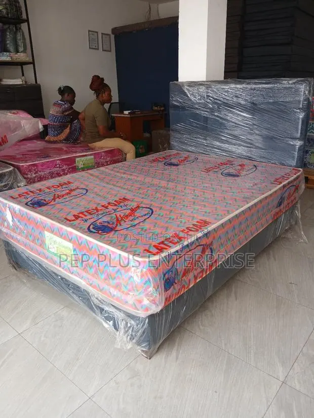 10" Latex Foam High Density Double Mattress · Photo 1