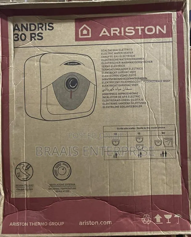 Andris 30 Rs Electric Storage Water Heaters · Photo 1