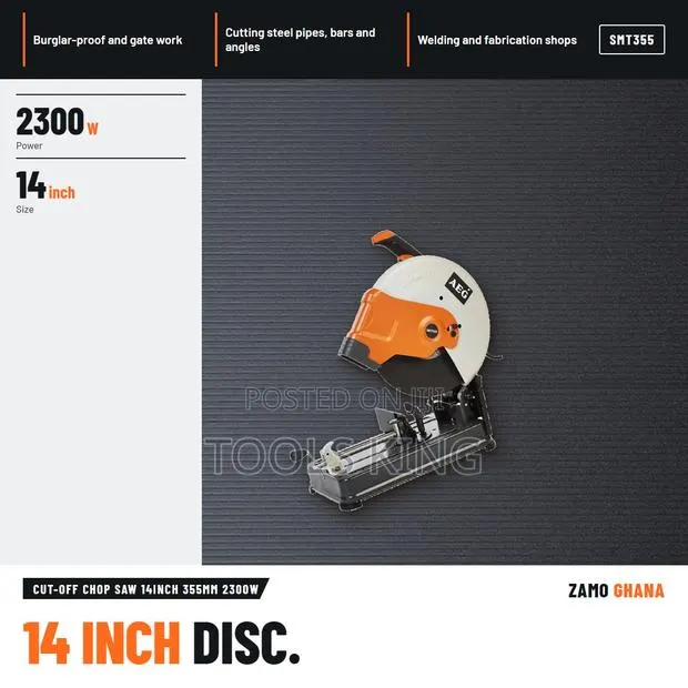 Cut-Off Chop Saw 14Inch 355Mm 2300W - SMT355 · Photo 1