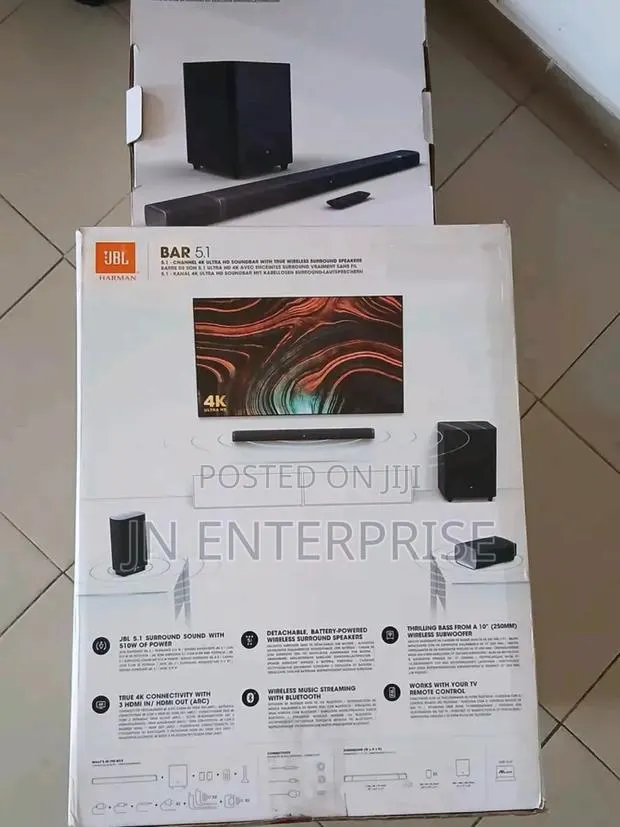 5.1 Channel JBL Soundbar · Photo 1