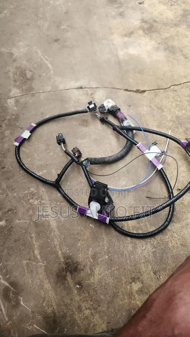 Lexus Highlander 2021-2023 Back Bumper Parking Aid System Wiring · Photo 1