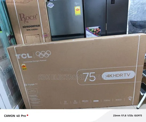 Tcl 75" Smart Uhd 4k Google Led Tv · Photo 1
