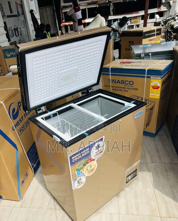 Smart Nasco Single Door Chest Freezer(Gold)Nas200fl · Photo 1
