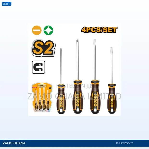 4 PCS Screwdriver - Hksds0428 · Photo 1