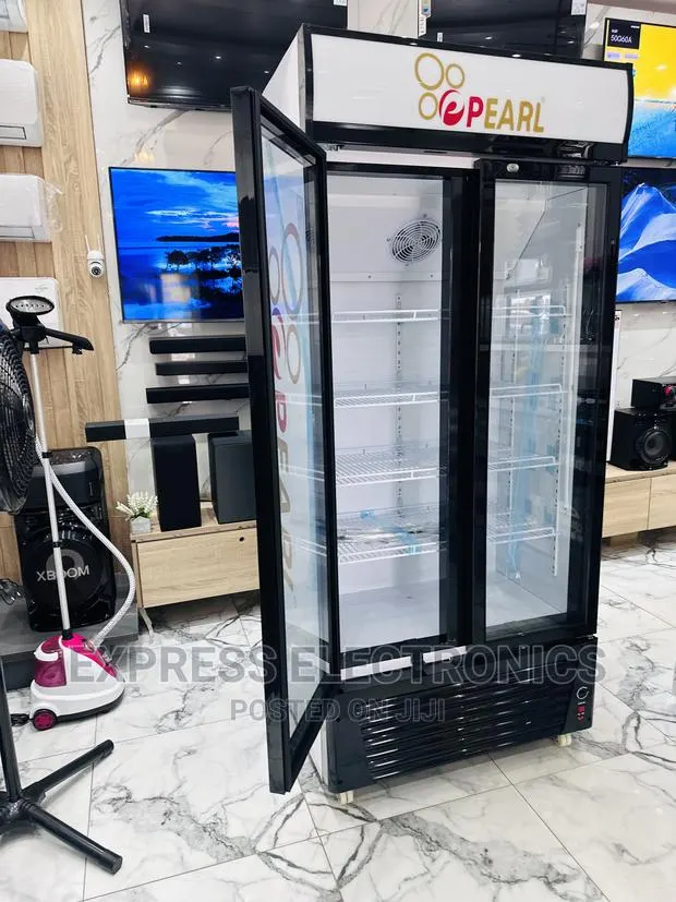 Hot Cake on Pearl Double Door Display Fridge PVC 622-2b · Photo 1