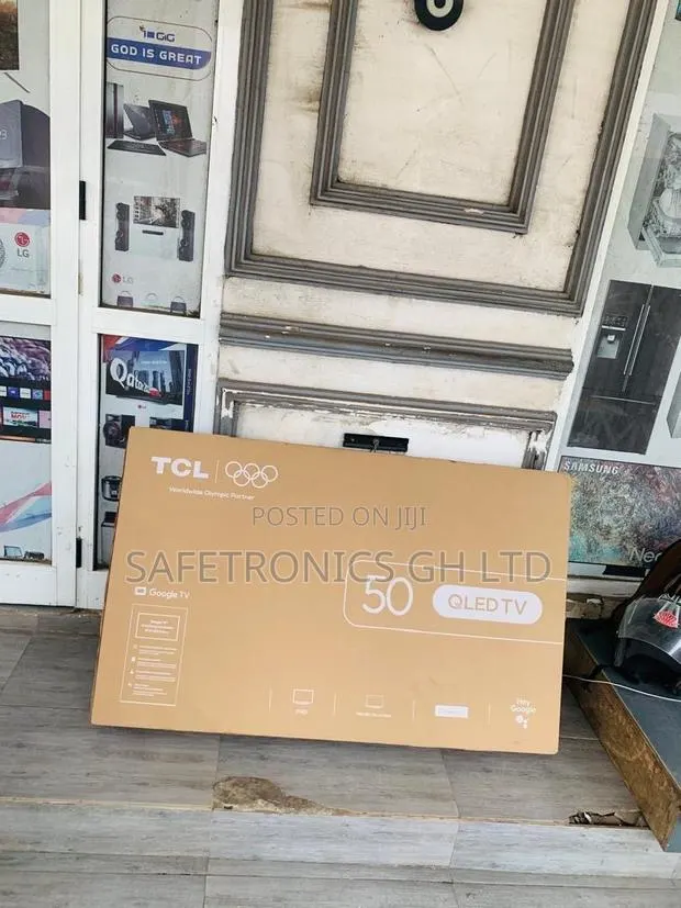 Available Sleek 50 Inch Qled TCL UHD 2k Android TV · Photo 1