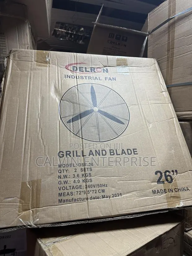 26inches Delron High Quality Industrial Standing Fan · Photo 1