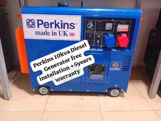 Fate Spitter Perkins Diesel Generator 10kva Silent · Photo 1