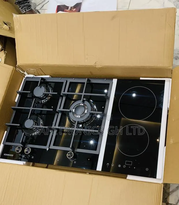 Neatly Boxed Kenwood 90cm 3gas, 2 Electric Ceramic Hob · Photo 1
