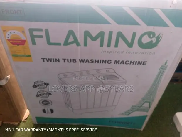 Flamino 12kg Washing Machine ,Large Capacity ,Smart Washing . · Photo 1