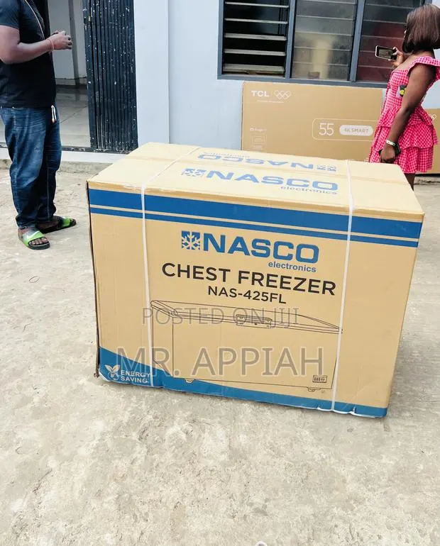 Choose Premium Nasco 400L Chest Freezer(Nas475fl) Black · Photo 1