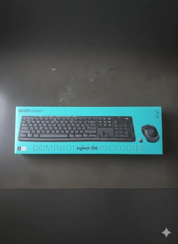 Logitech Mk270 Wireless Keyboard and Mouse Combo Original · Photo 1