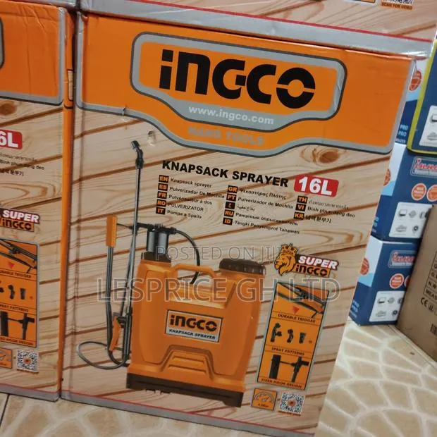 Classy High Drade 16l Knapsack Sprayer From Ingco · Photo 1
