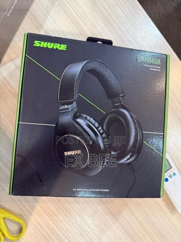 Shure Srh840a Closed-Back Professional Monitoring Headphones