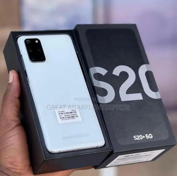 New Samsung Galaxy S20+ 5G 256 GB White · Photo 1