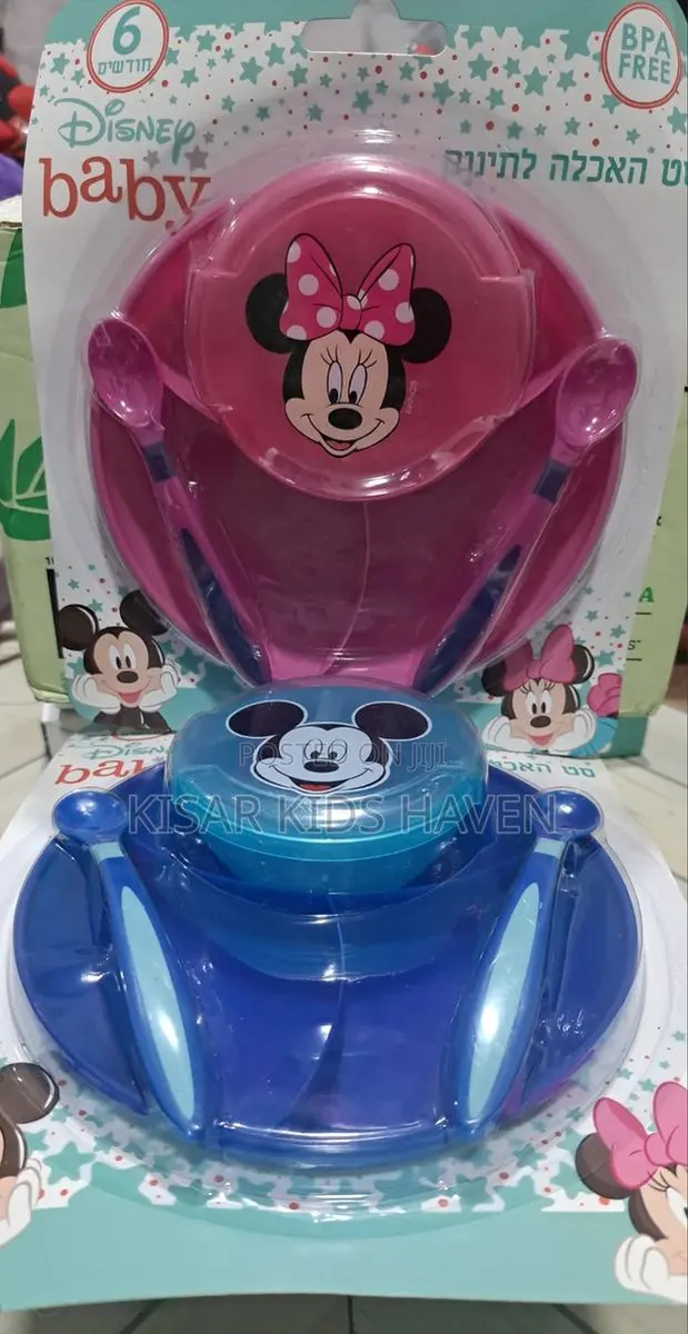 Disney Baby Plate With Bowl Andspoon 6months to 2 Years · Photo 1