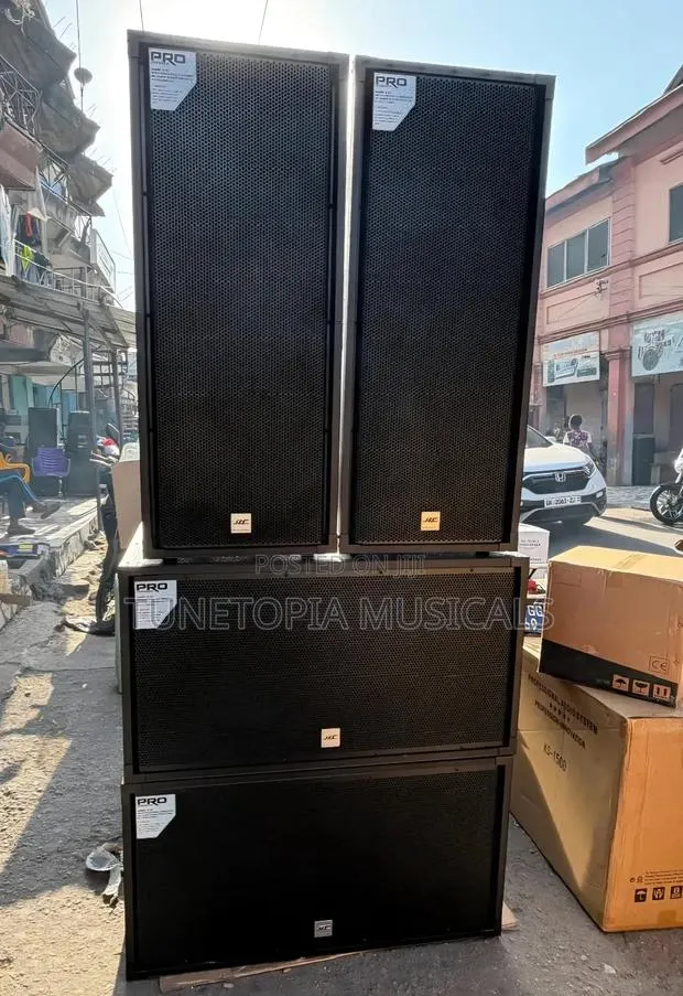 Jac Full Range and Jac Double Bass Speakers · Photo 1