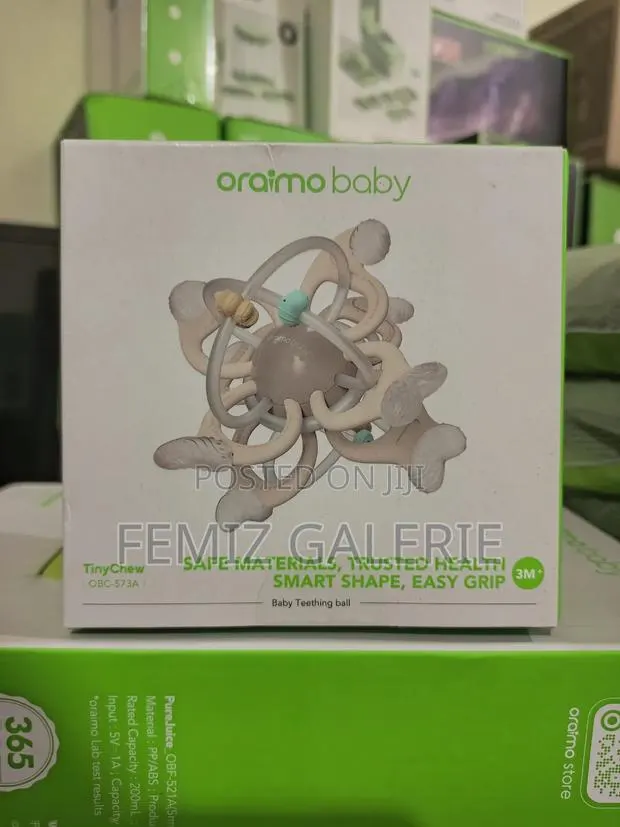 Oraimo Tinychew Baby Teething Manhattan Ball Toy · Photo 1