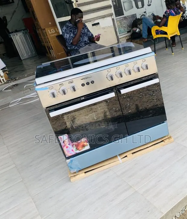 Kindly Check Out Midea 90×60 5 Gas Grill Rotisserie Auto Ignition, · Photo 1
