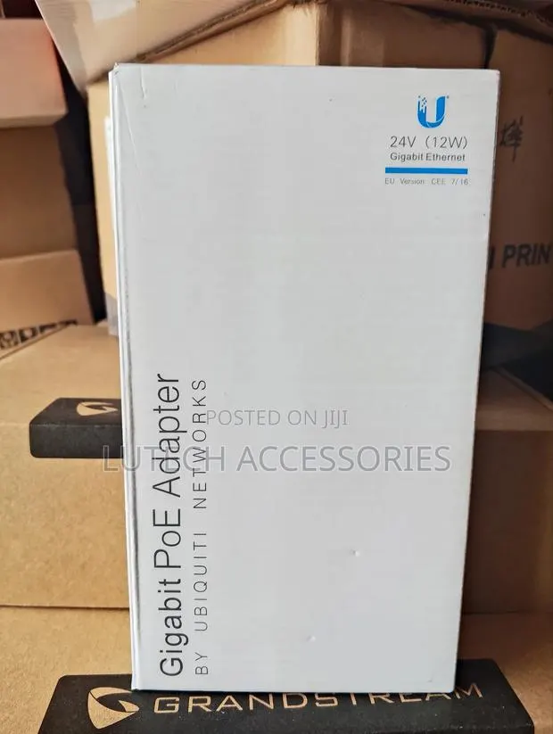 Ubiquiti Gigabit Poe Adapter 12w 24 V · Photo 1