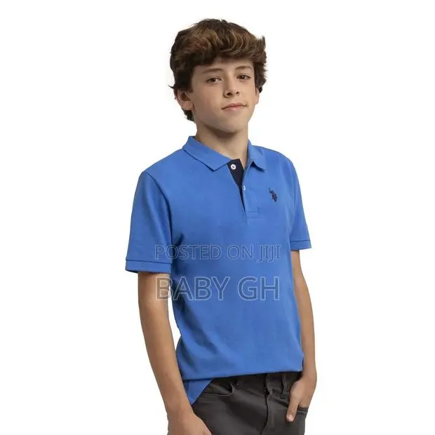 Ralph Lauren Blue U.S Boys Classic Polo Shirts · Photo 1