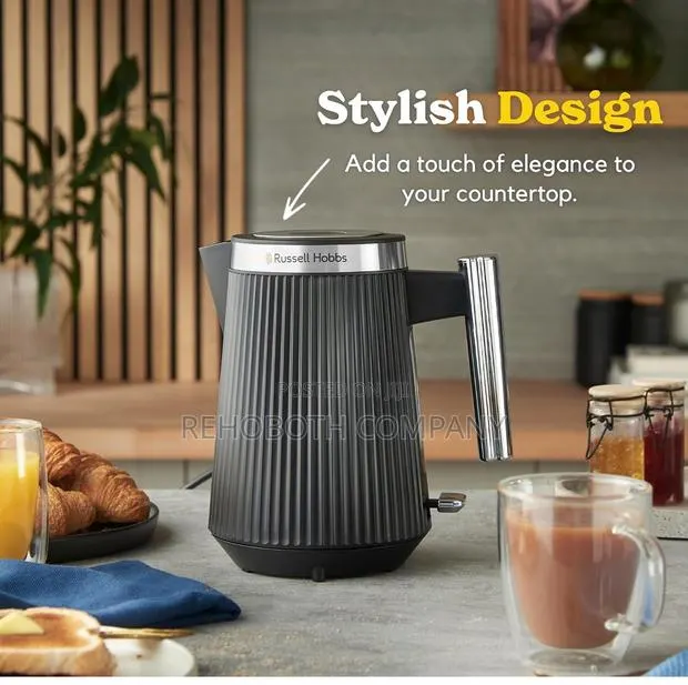 Russell Hobbs Kettle, Brontë Black 1.7L 3000W