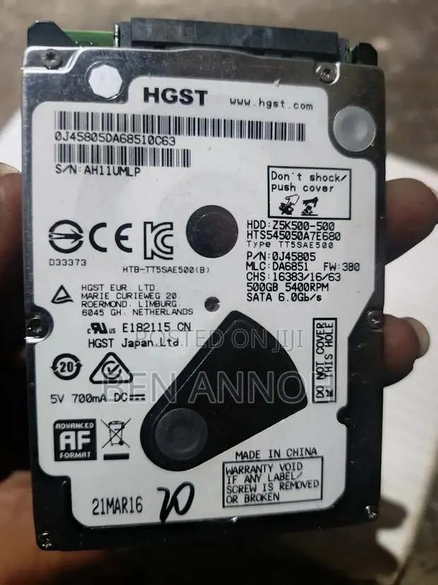 Hard Drive 500GB · Photo 1