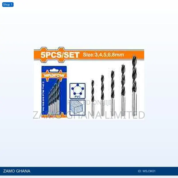 5pcs Wood Drill Bits - Wsj3k01 · Photo 1