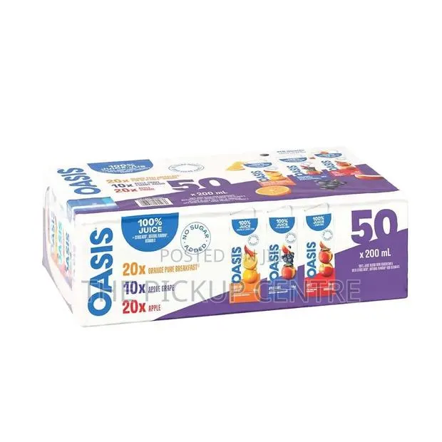 Oasis 100% Juice 50×200ml · Photo 1