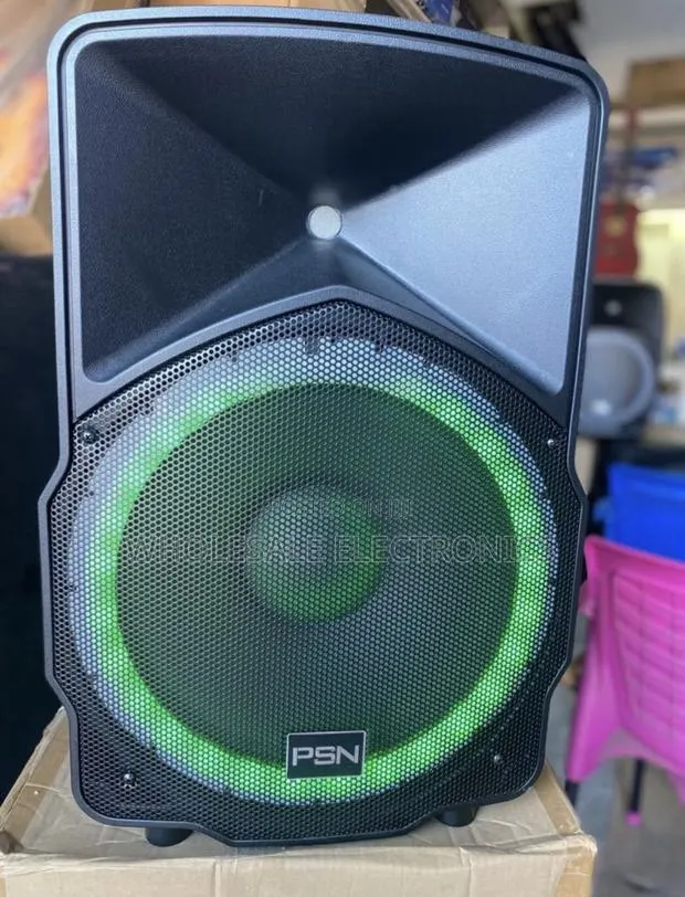 PSN Rechargeable Speaker 15 Inches With Lights · Photo 1