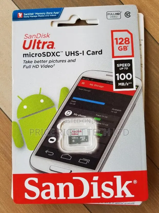 Brand New 128gb Ultra Sandisk Memory Card · Photo 1